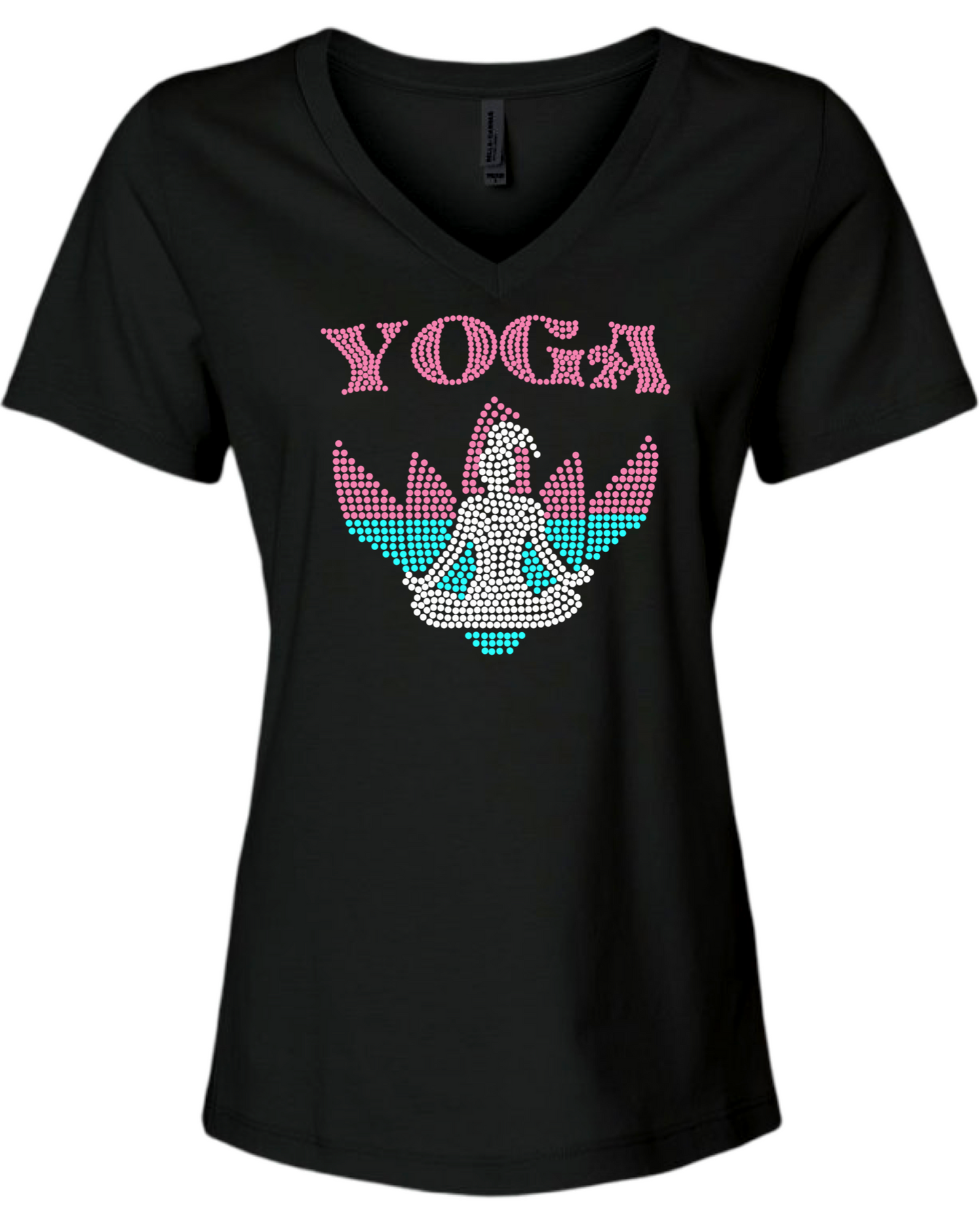 Yoga - 3 Color Rhinestone Design