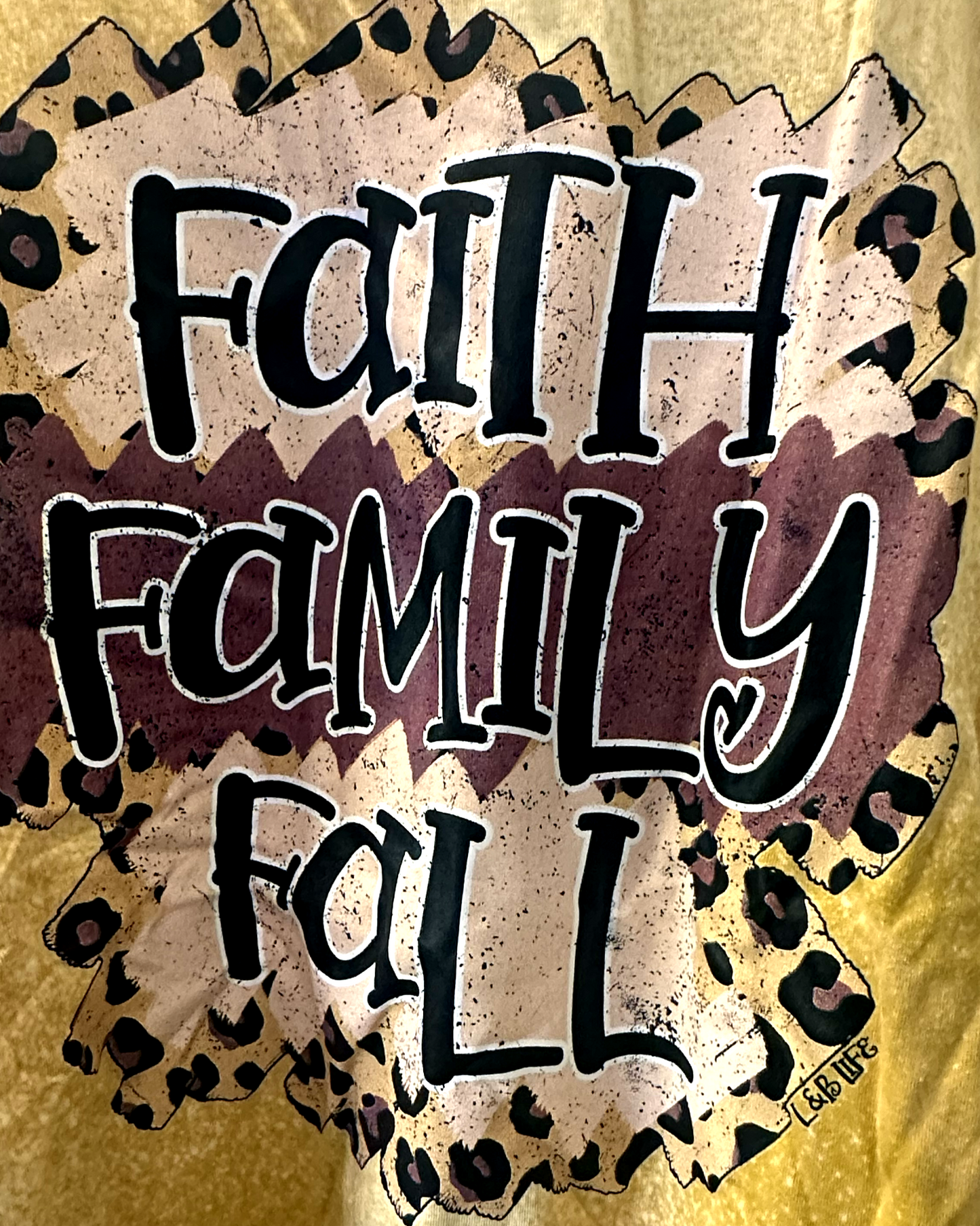 Faith Family Fall Graphic T-Shirt