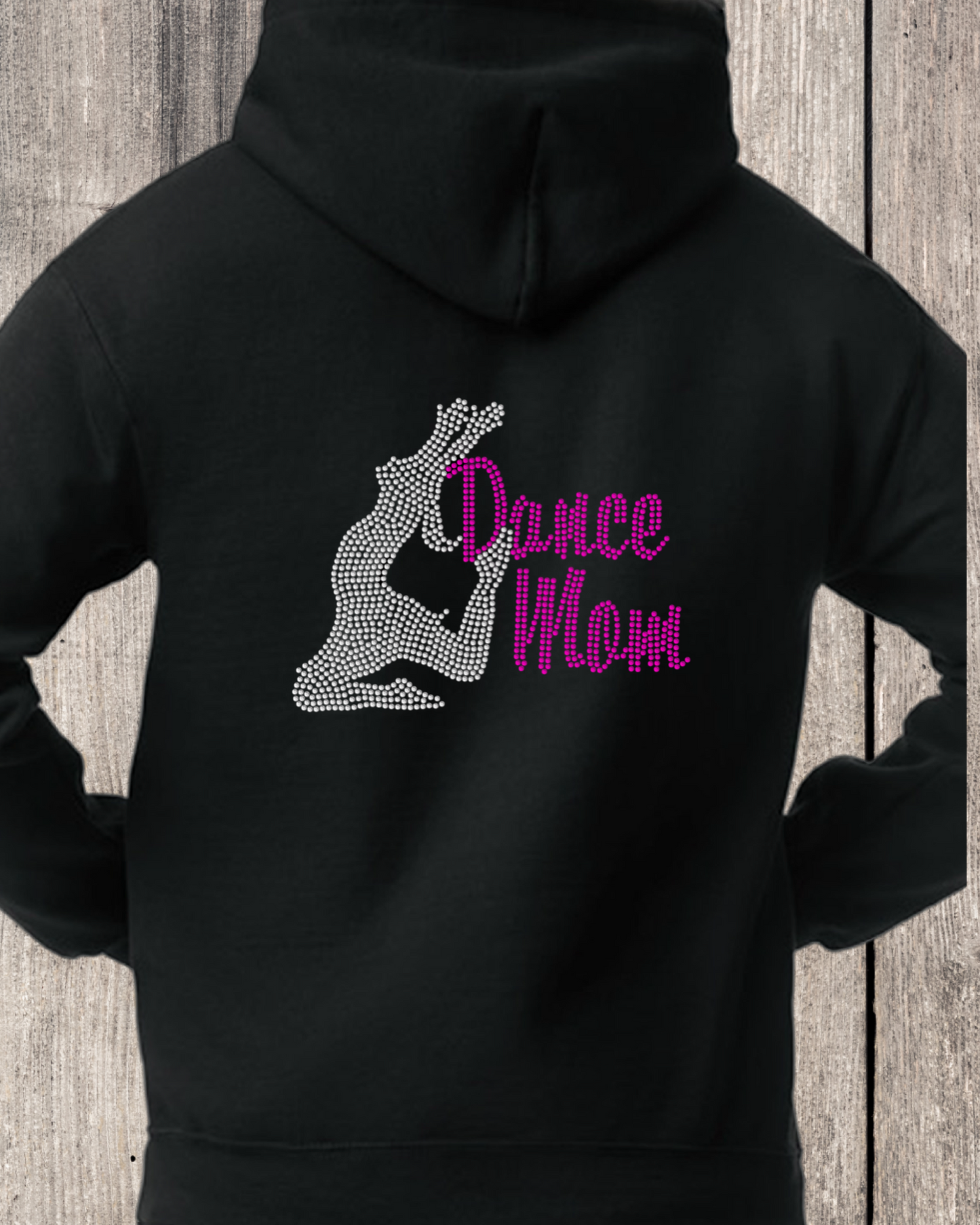 Dance Mom Rhinestone Pullover Hoodie