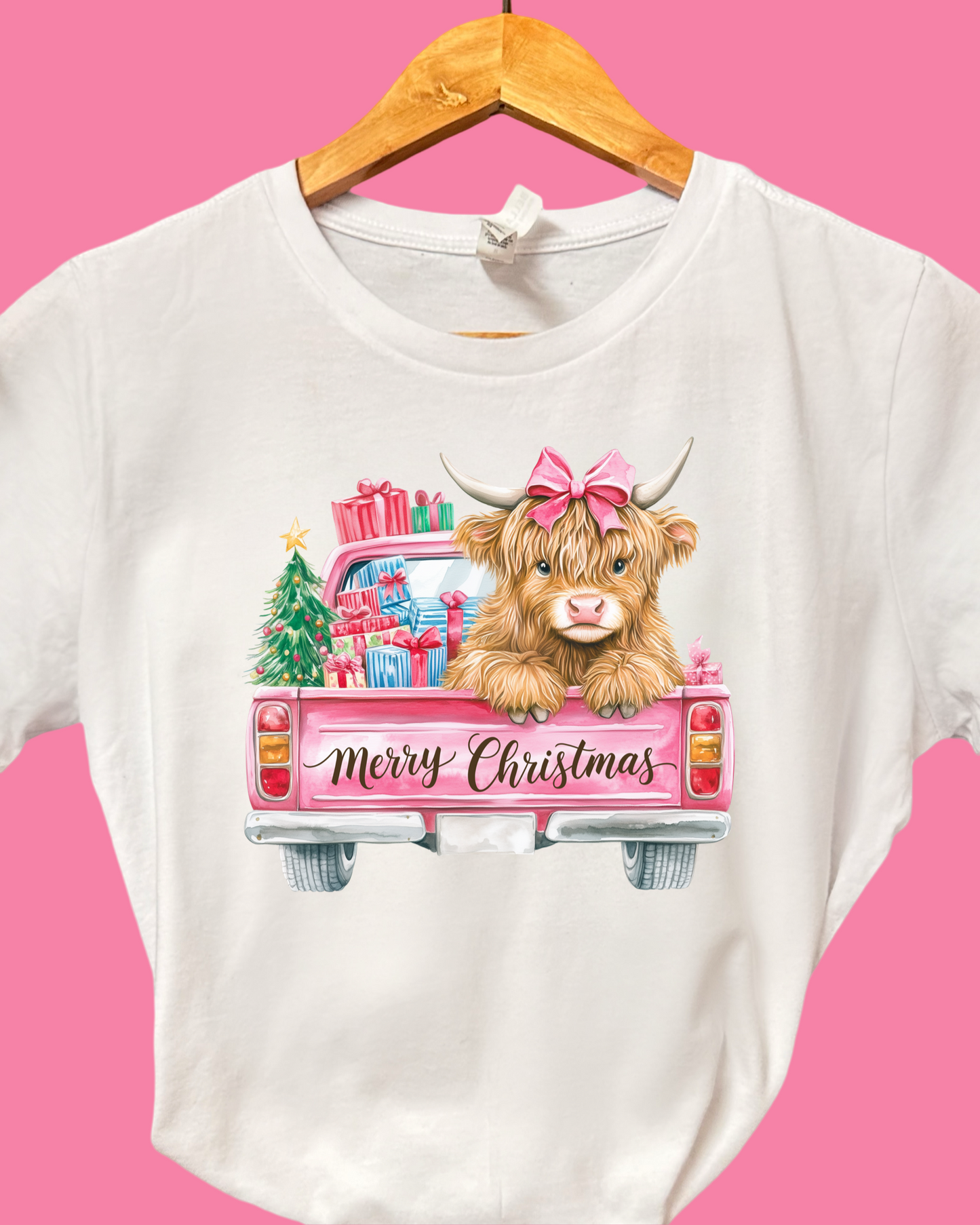 Cow Merry Christmas T-Shirt