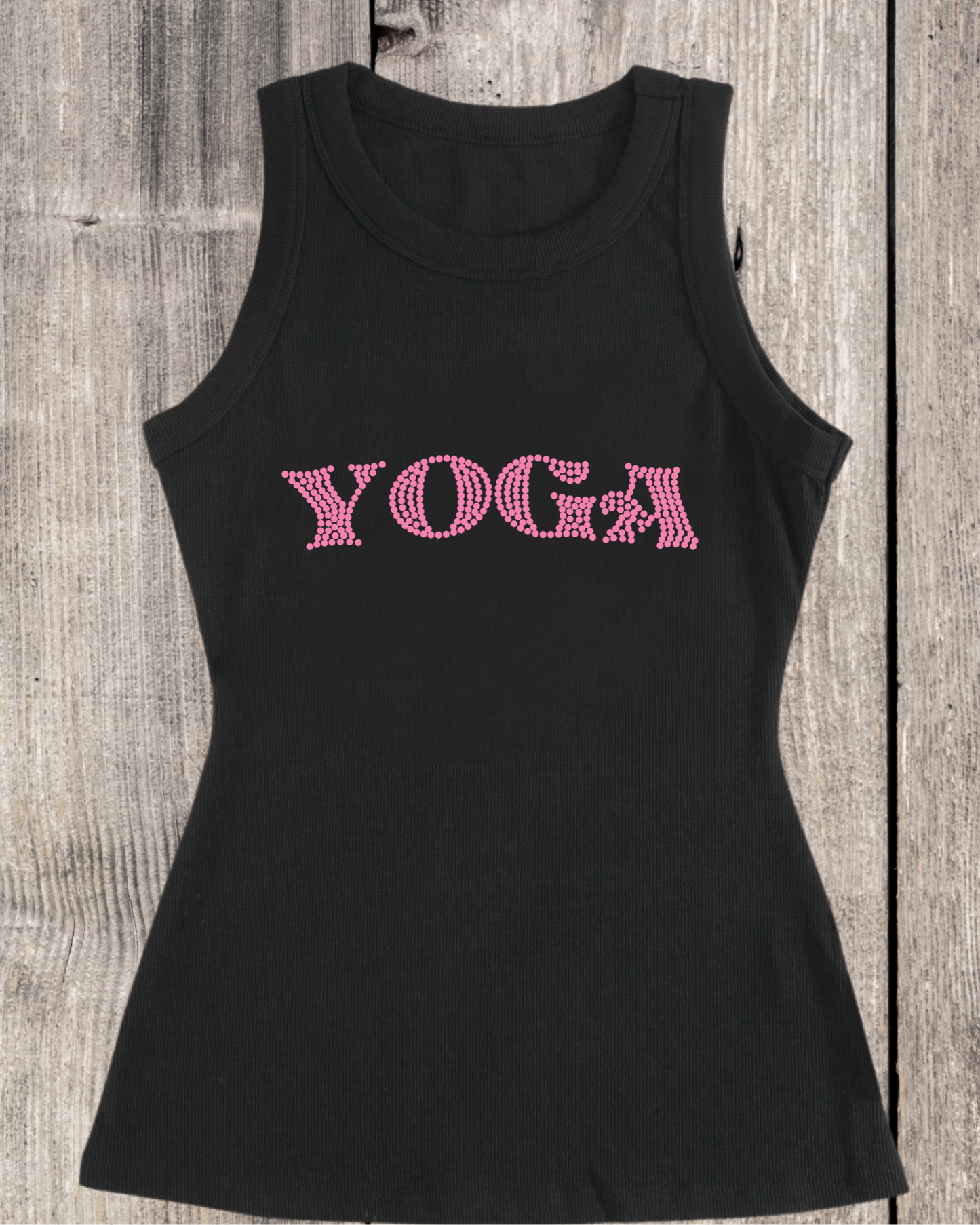 Yoga Rhinestone Design