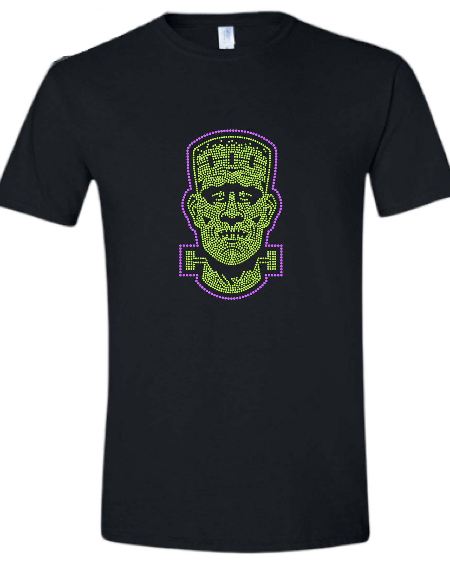 Green Monster Or His Bride Rhinestone Unisex T-Shirt