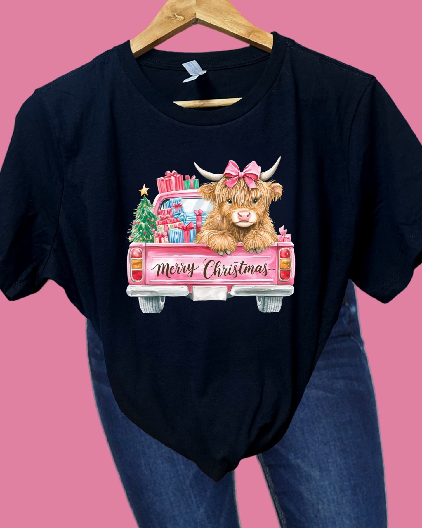 Cow Merry Christmas T-Shirt