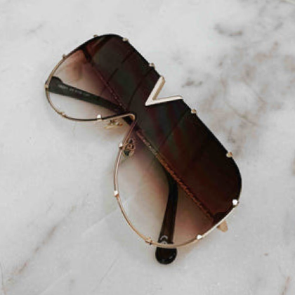 Pretty Simple Jersey Sunglasses