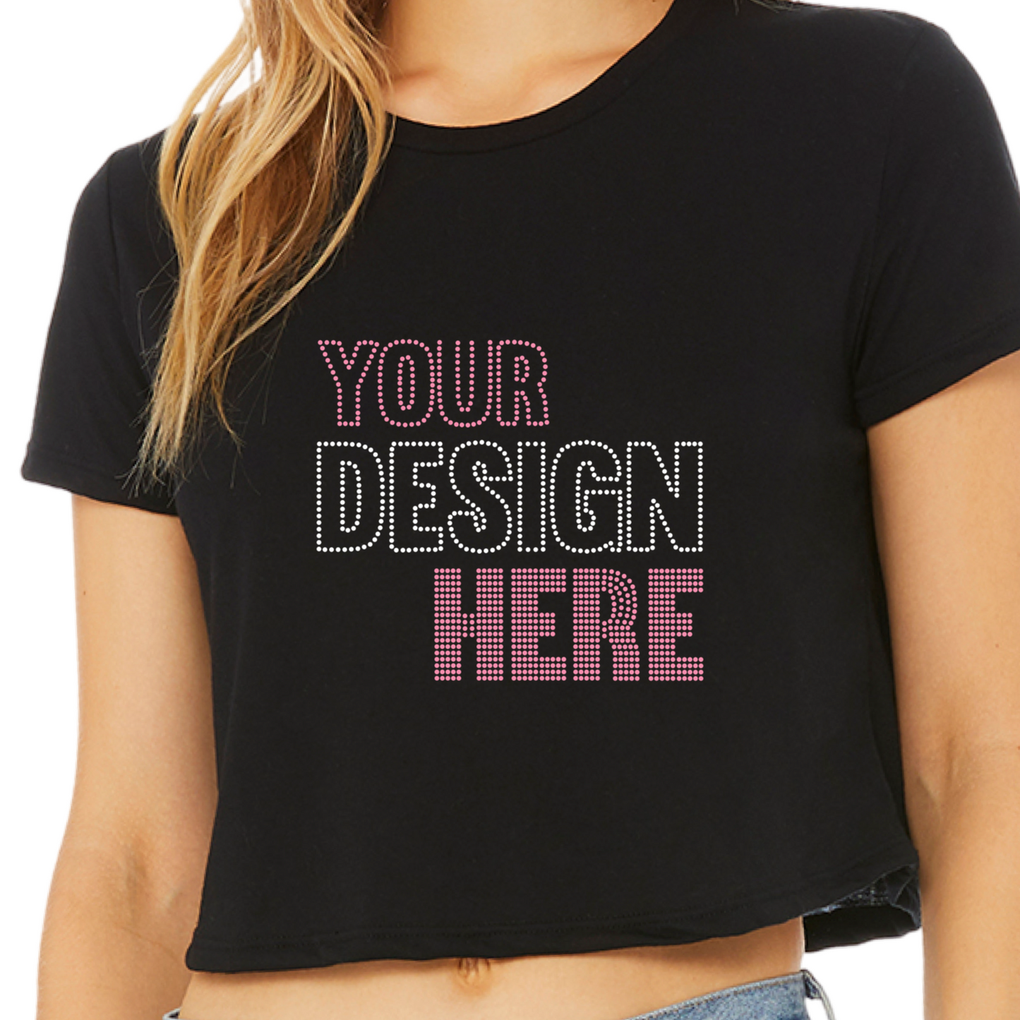 Fully Customizable Cropped Softstyle T-Shirt