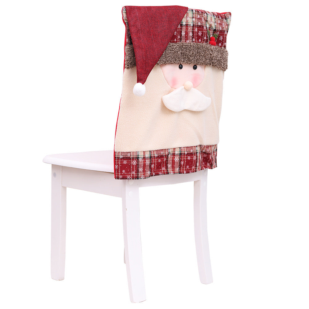 Christmas Pom Pom Chair Cover