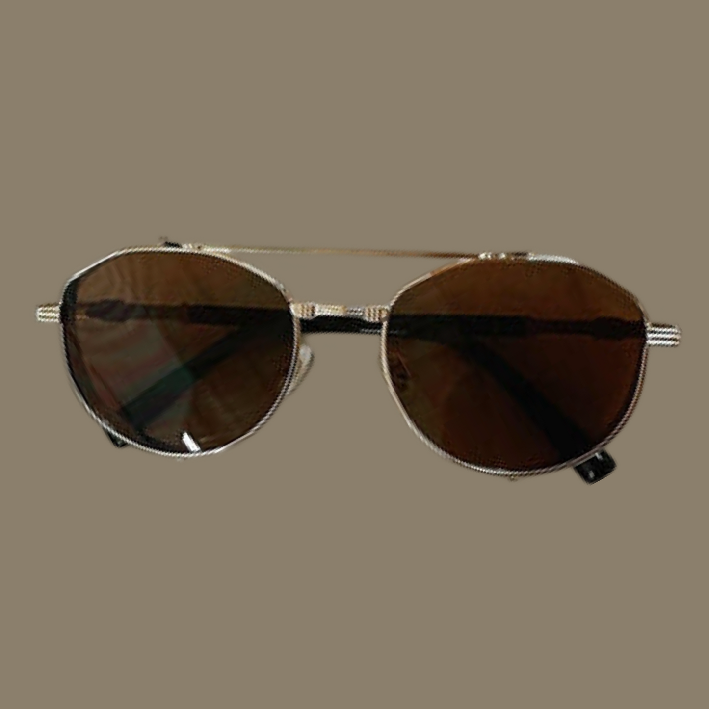 Pretty Simple  Gemma Retro Aviator Sunglasses