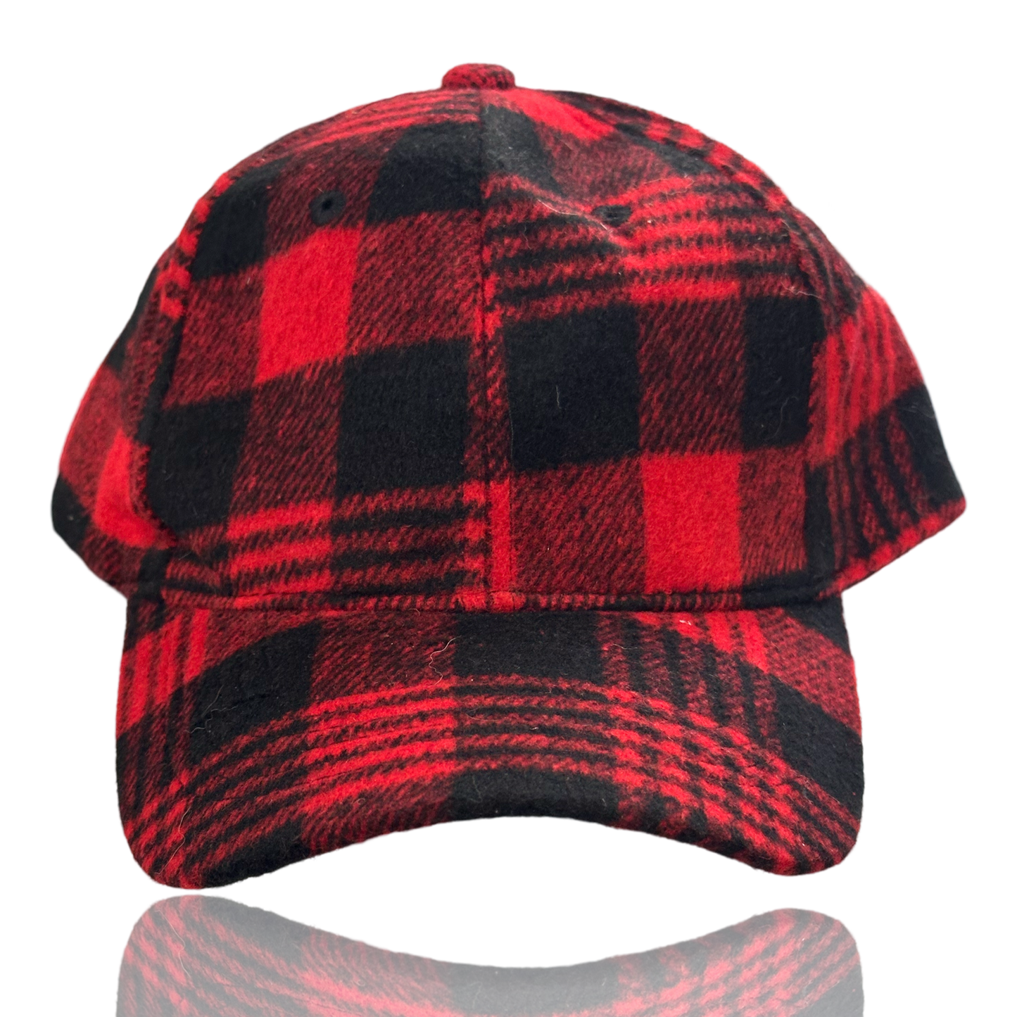 Plaid Adjustable Baseball Cap