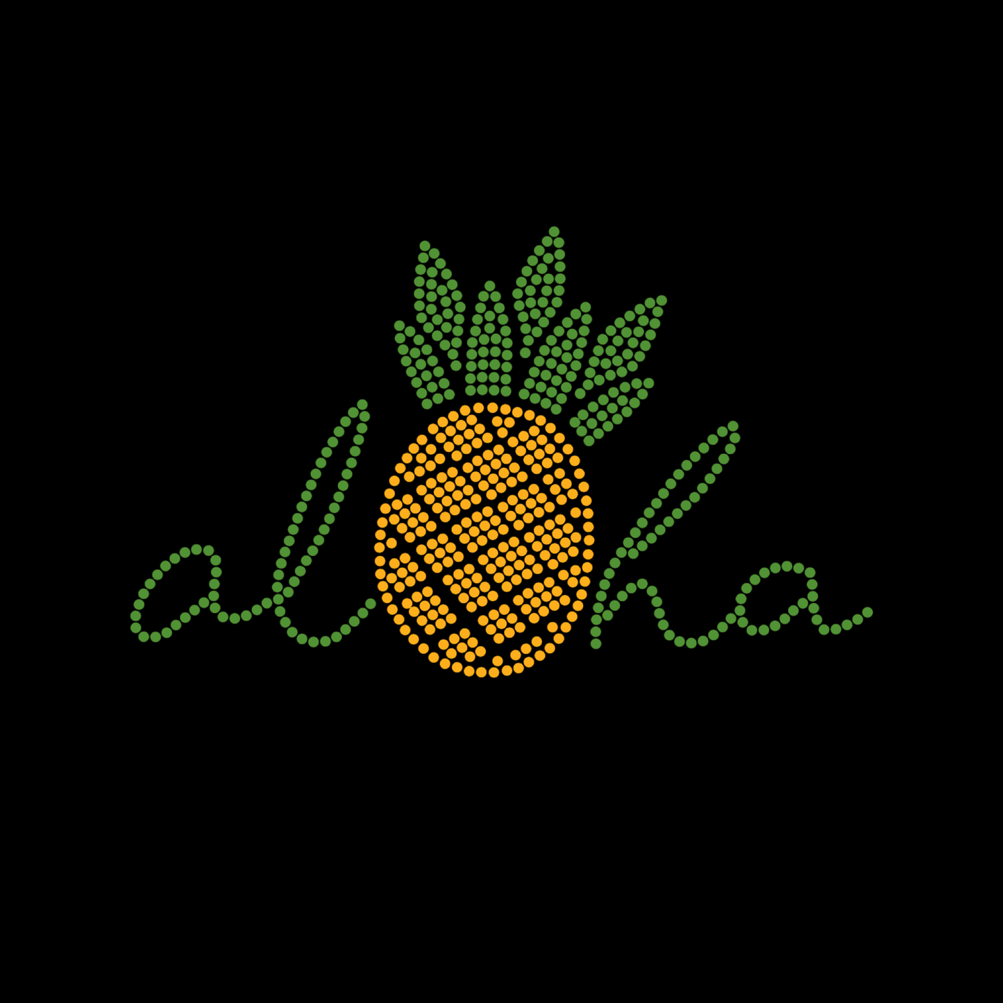 Aloha Rhinestone Unisex T-Shirt