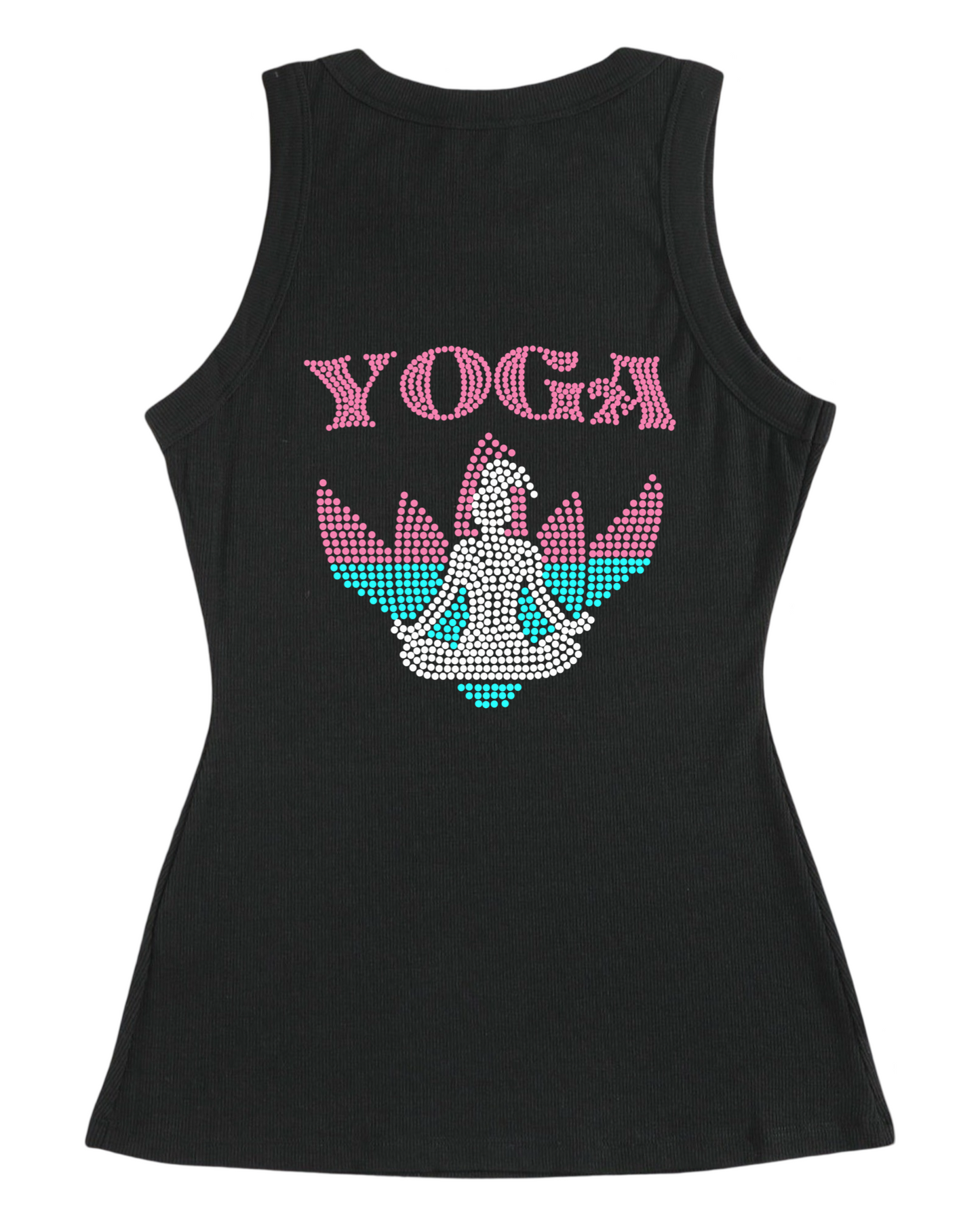 Yoga - 3 Color Rhinestone Design