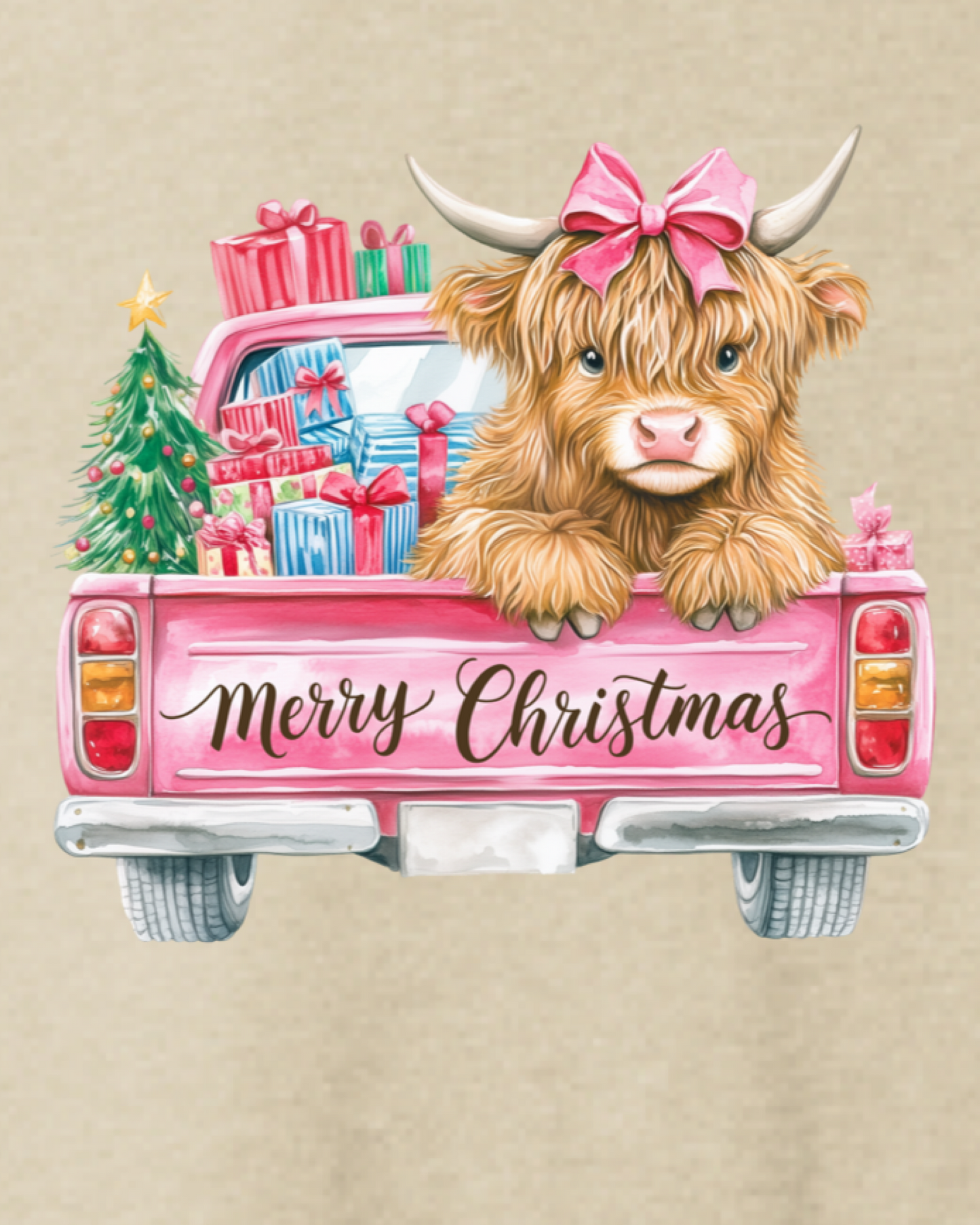 Cow Merry Christmas T-Shirt