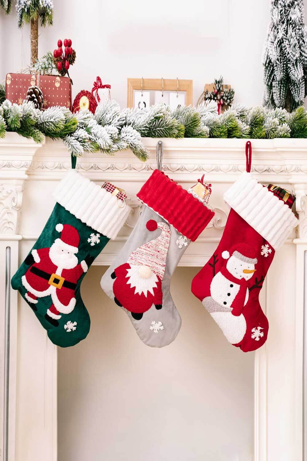 3 Pack Christmas Stockings