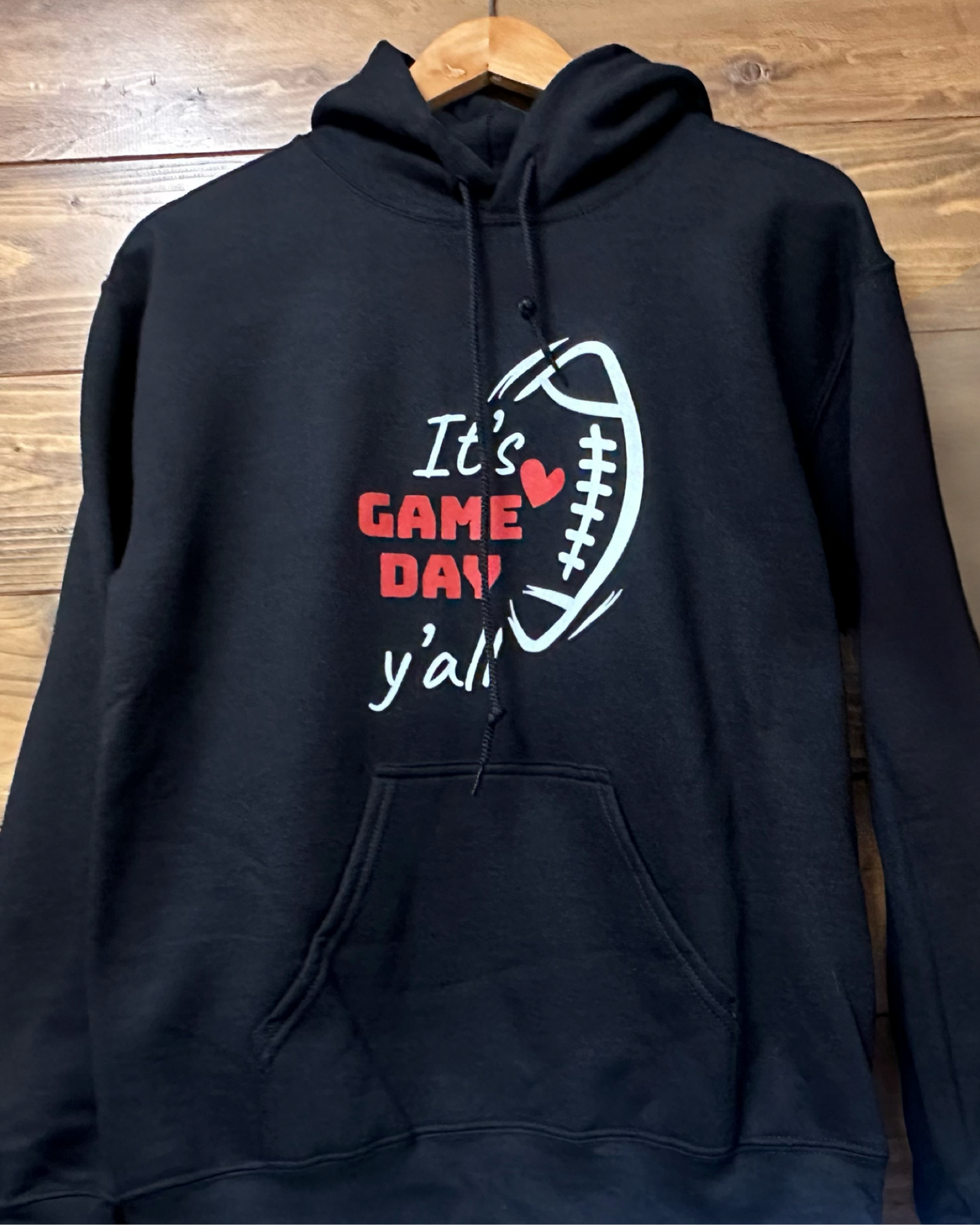 Game Day Pullover Hoodie With A Matching Hat Option