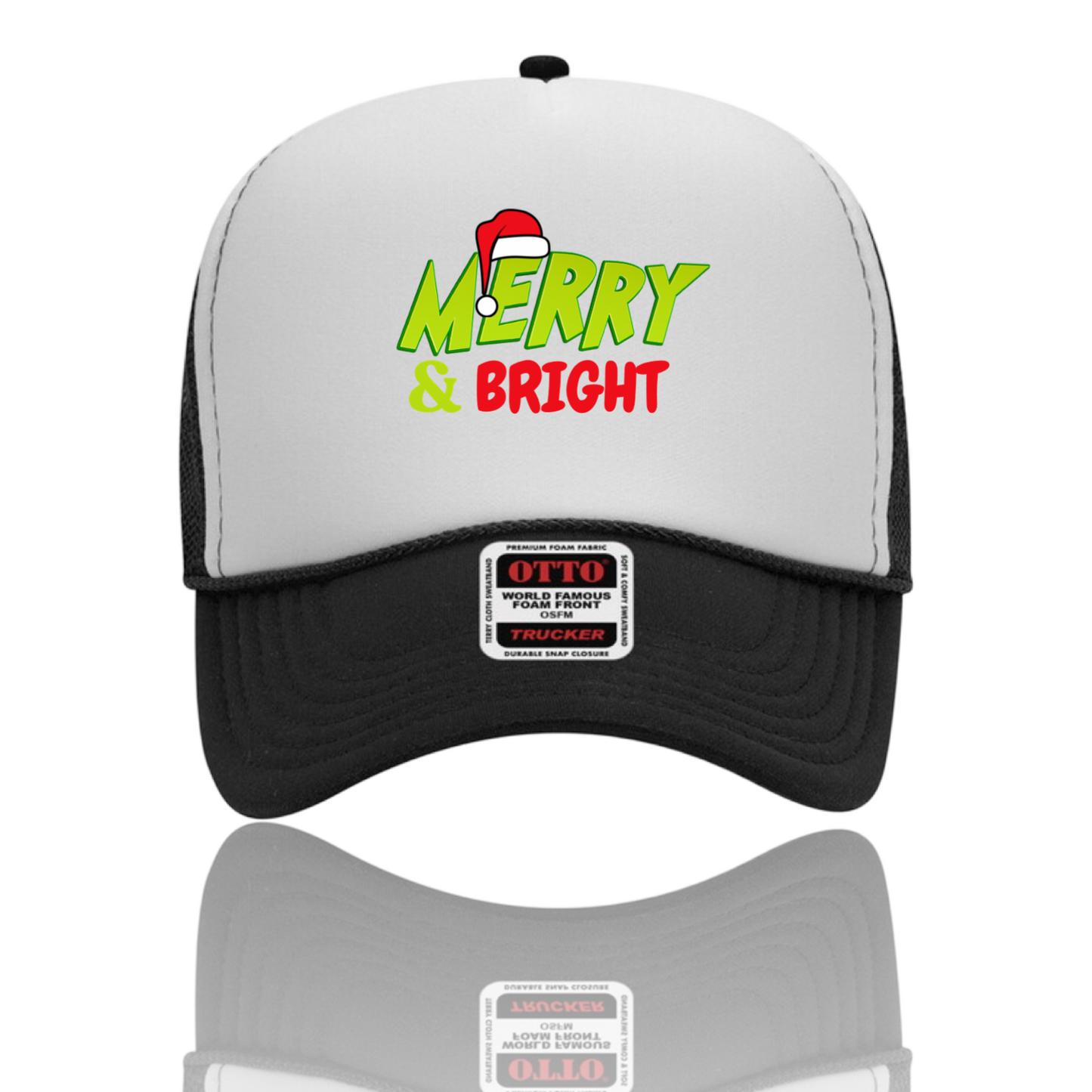 Merry & Bright Foam Trucker Hat