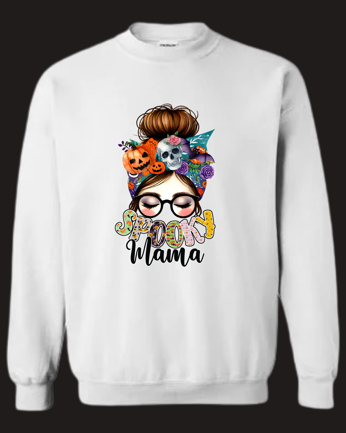 Spooky Mom Print Design Apparel