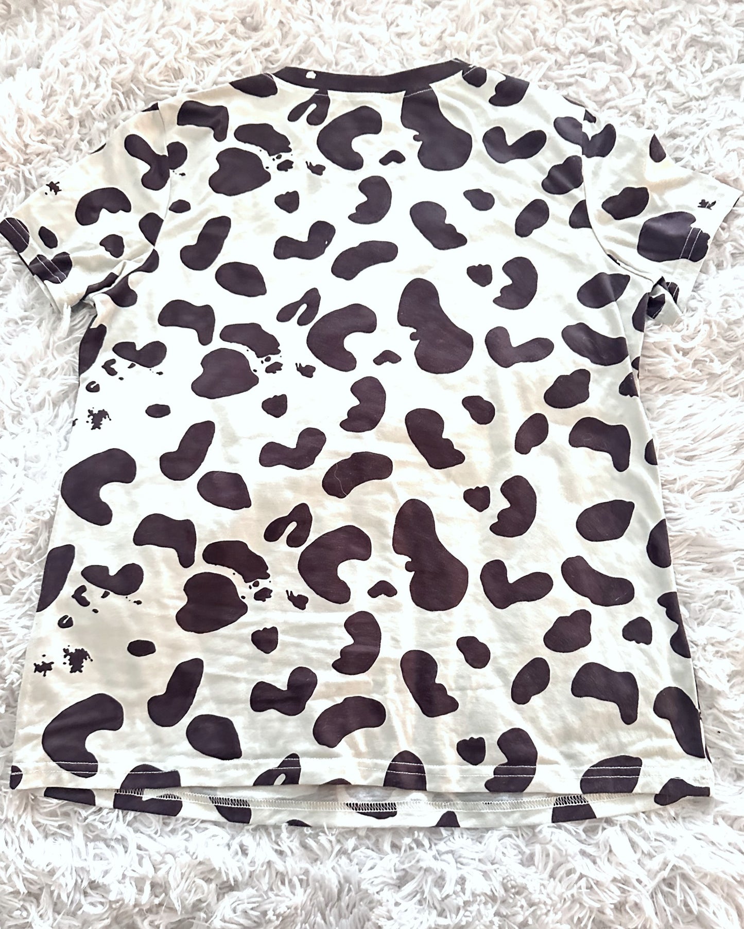 MAMA Leopard Graphic T-Shirt